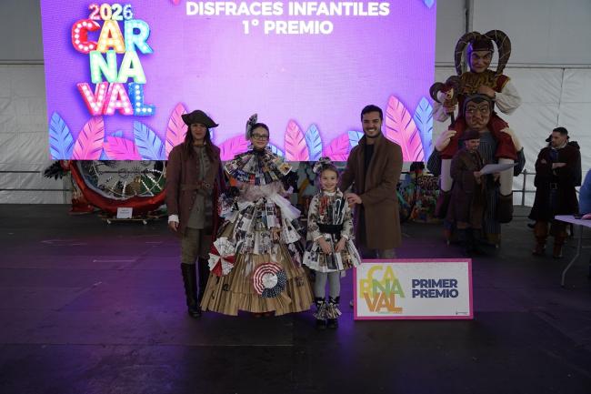 Carnaval 2026 Torrejón de Ardoz - Concurso Infantil 1º Premio