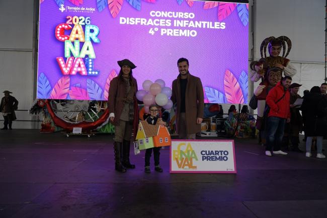  Carnaval 2026 Torrejón de Ardoz - Concurso Infantil 4º Premio