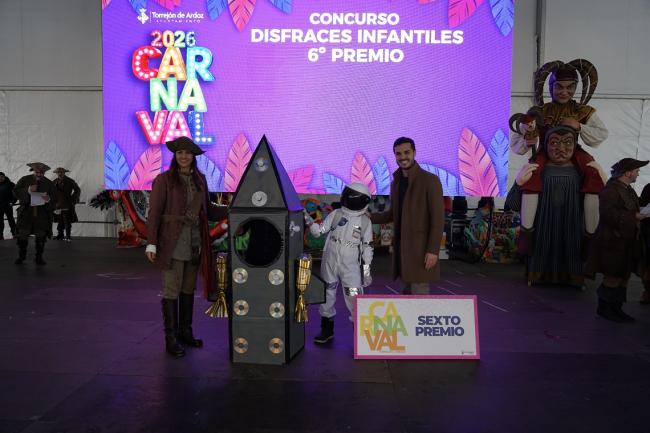  Carnaval 2026 Torrejón de Ardoz - Concurso Infantil 6º Premio