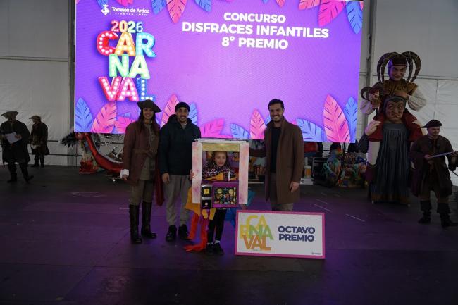  Carnaval 2026 Torrejón de Ardoz - Concurso Infantil 8º Premio