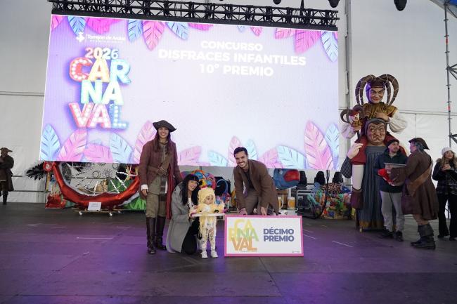  Carnaval 2026 Torrejón de Ardoz - Concurso Infantil 10º Premio