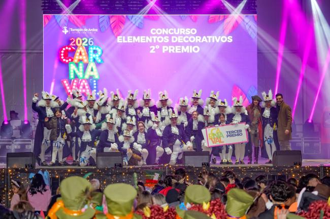 Carnaval 2026 Torrejón de Ardoz - Concurso Decoración 2º Premio