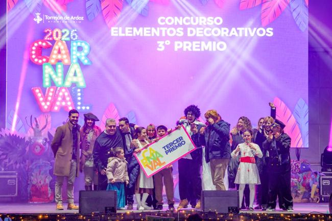 Carnaval 2026 Torrejón de Ardoz - Concurso Decoración 3º Premio