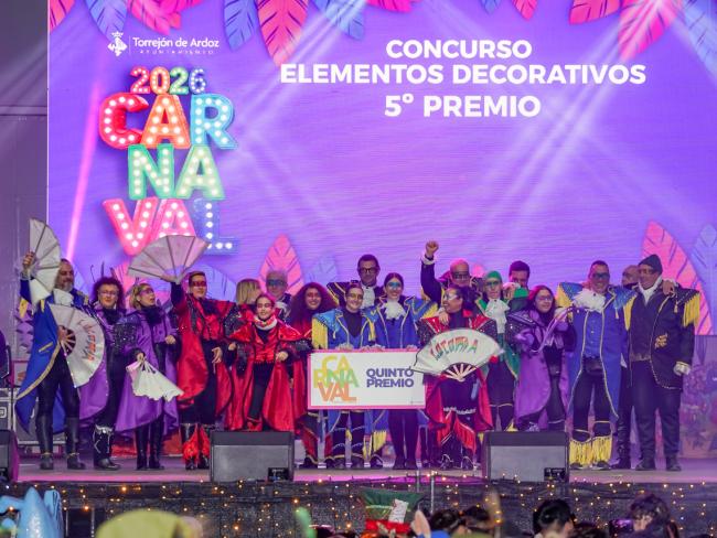 Carnaval 2026 Torrejón de Ardoz - Concurso Decoración 5º Premio