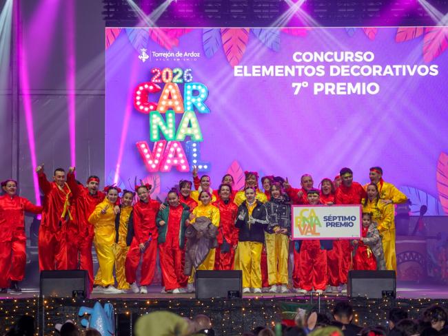 Carnaval 2026 Torrejón de Ardoz - Concurso Decoración 7º Premio