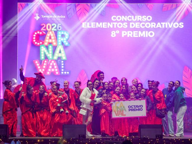 Carnaval 2026 Torrejón de Ardoz - Concurso Decoración 8º Premio