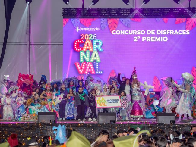 Carnaval 2026 Torrejón de Ardoz - Concurso Disfraces 2º Premio