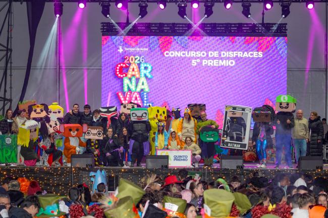 Carnaval 2026 Torrejón de Ardoz - Concurso Disfraces 5º Premio