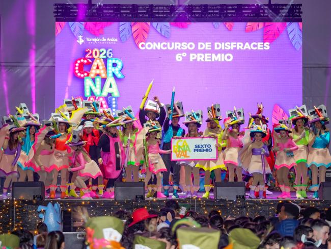 Carnaval 2026 Torrejón de Ardoz - Concurso Disfraces 6º Premio
