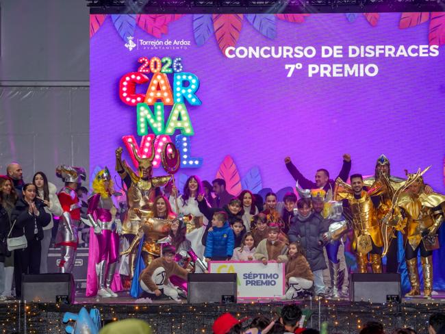 Carnaval 2026 Torrejón de Ardoz - Concurso Disfraces 7º Premio