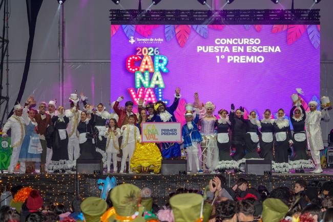 Carnaval 2026 Torrejón de Ardoz - Concurso Puesta en Escena 1º Premio