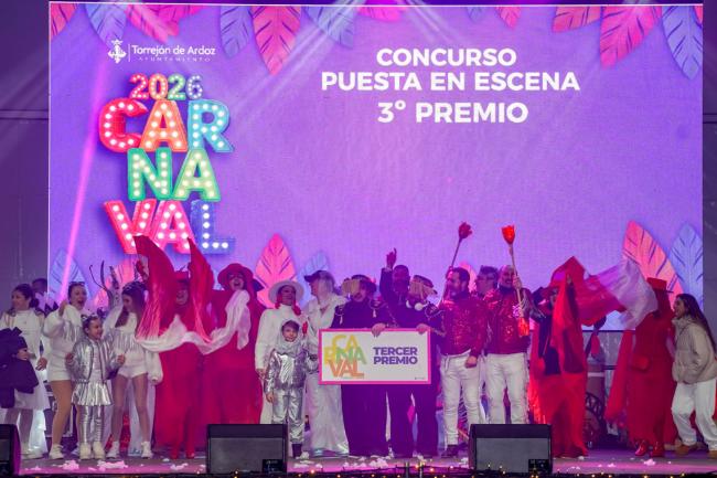 Carnaval 2026 Torrejón de Ardoz - Concurso Puesta en Escena 3º Premio