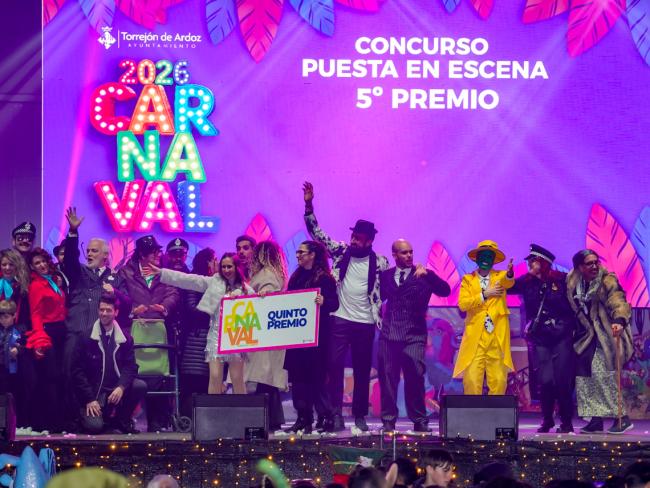 Carnaval 2026 Torrejón de Ardoz - Concurso Puesta en Escena 5º Premio