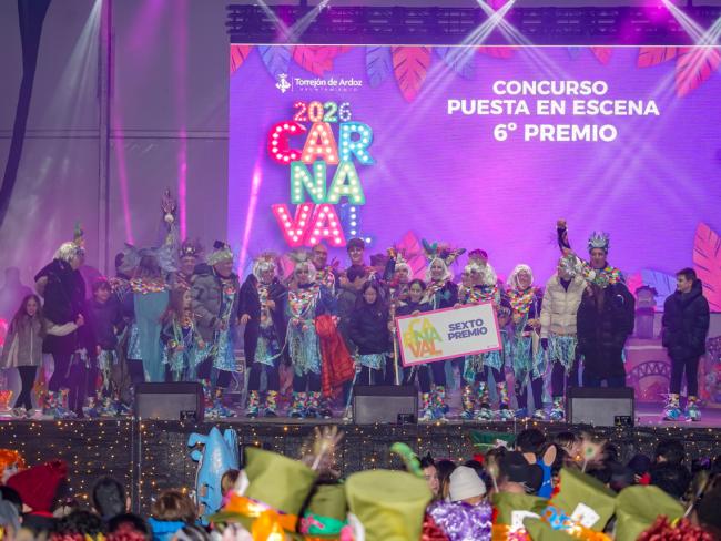 Carnaval 2026 Torrejón de Ardoz - Concurso Puesta en Escena 6º Premio