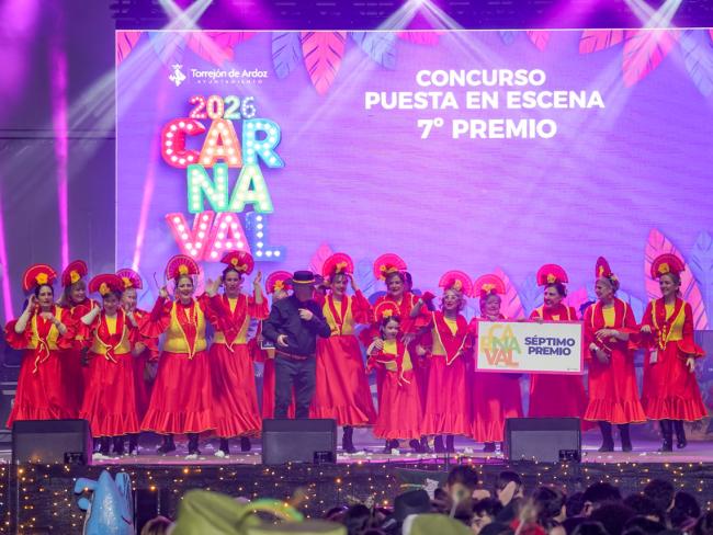 Carnaval 2026 Torrejón de Ardoz - Concurso Puesta en Escena 7º Premio