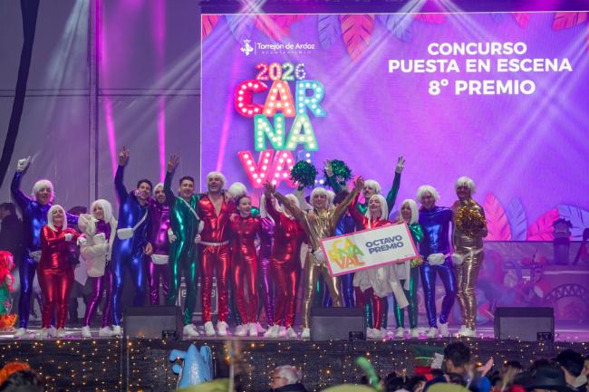 Carnaval 2026 Torrejón de Ardoz - Concurso Puesta en Escena 8º Premio