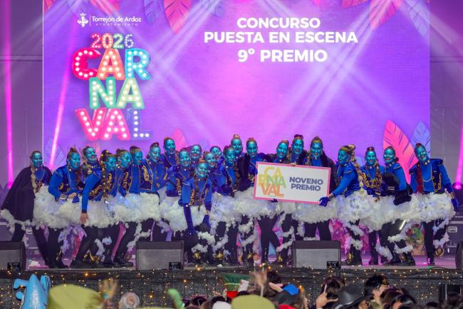 Carnaval 2026 Torrejón de Ardoz - Concurso Puesta en Escena 9º Premio