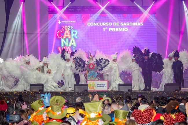 Carnaval 2026 Torrejón de Ardoz - Concurso Sardinas 1º Premio