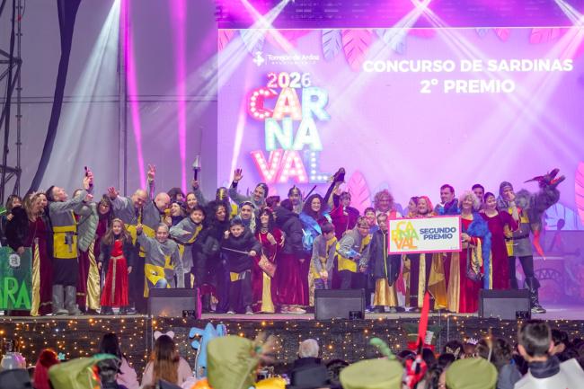 Carnaval 2026 Torrejón de Ardoz - Concurso Sardinas 2º Premio