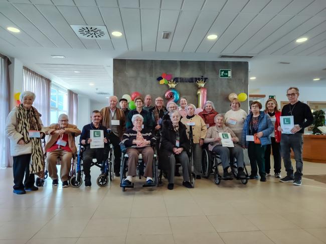 Las actividades organizadas también contaron con unas divertidas pruebas para sacarse el carné de conducir y conseguir su L de novel