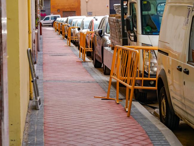 Ya se han finalizado de forma provisional y abierto al tráfico las calles Salamanca y Logroño, que están aún pendientes de plantación de arbolado, asfaltado y pintura