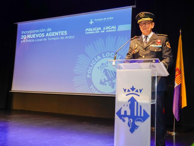 El comisario principal de la Policía Local, Miguel Parra