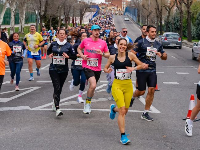 La diputada de la Asamblea de Madrid, Ainhoa García, también participó en la carrera