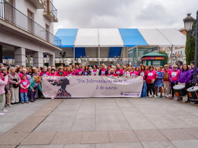 Hay que destacar la buena acogida que tuvo otro de los platos fuertes de la programación con la Marcha por la Igualdad