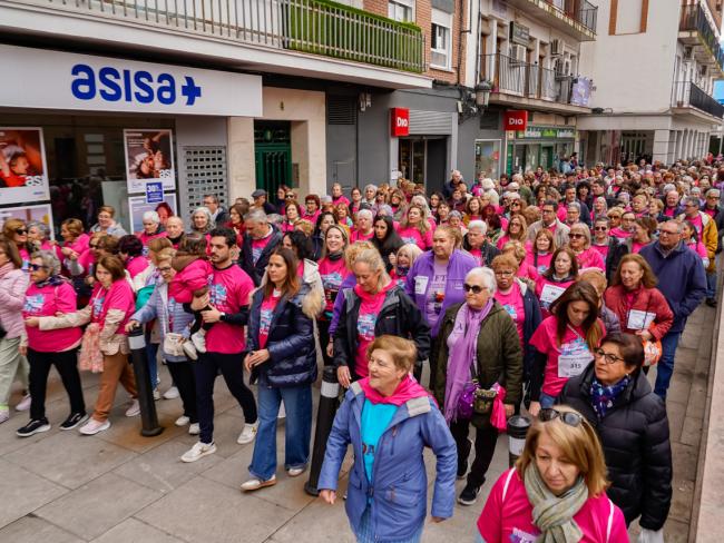 Hay que destacar la buena acogida que tuvo otro de los platos fuertes de la programación con la Marcha por la Igualdad