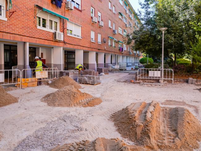 Programa Regeneración Urbana Barrios Tradicionales para mejorar y modernizar los barrios más antiguos de Torrejón que se está desarrollando en Fronteras