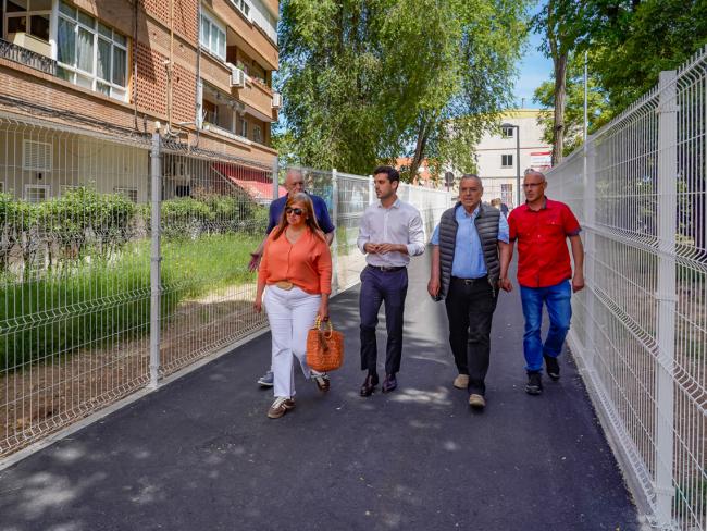 Los dos accesos suman más de 300 metros lineales