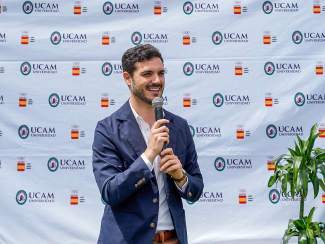 Alejandro Navarro, “es un honor contar con este gran proyecto educativo, como es el nuevo campus universitario en Madrid de la UCAM y el Comité Olímpico Español”