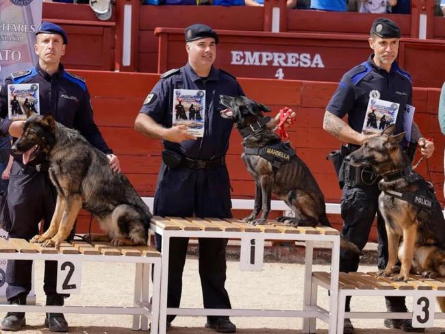 La Unidad Canina de Torrejón de Ardoz logra un excelente segundo puesto por equipos en las I Jornadas Policiales y Militares de Guías Caninos de España celebradas en Toledo