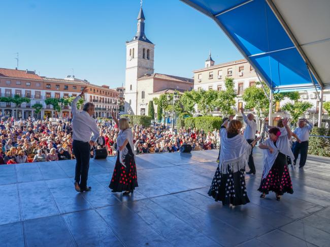 Muestra de baile Mayores a Escena