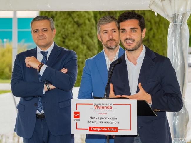 El alcalde, Alejandro Navarro, durante su intervención en la presentación 