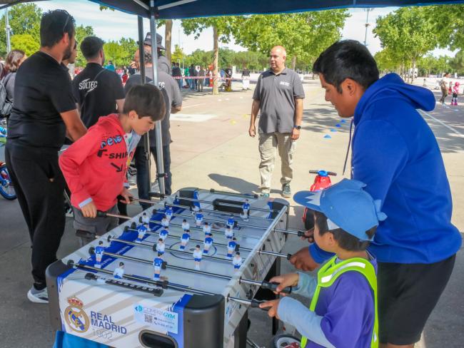 Los más pequeños también pudieron disfrutar de una auténtica fiesta