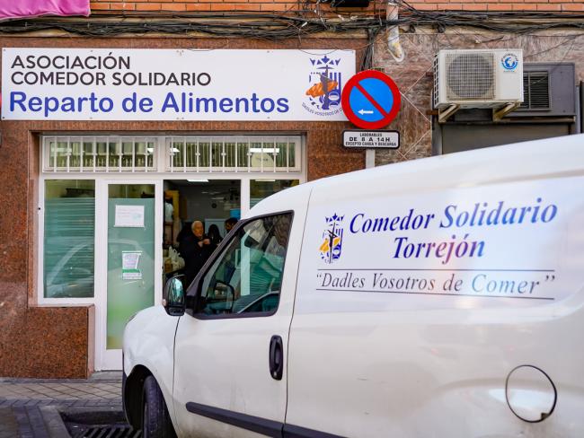 Imagen de las instalaciones del Comedor Solidario