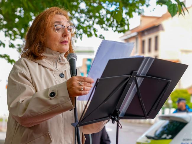 Torrejón de Ardoz recordó a las víctimas de la COVID-19 con un sentido homenaje