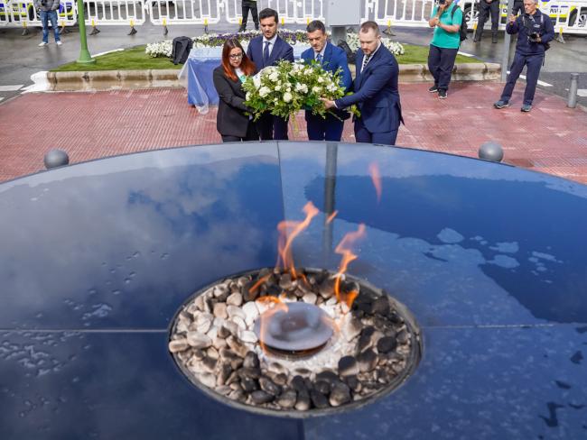 Torrejón de Ardoz recordó a las víctimas de la COVID-19 con un sentido homenaje