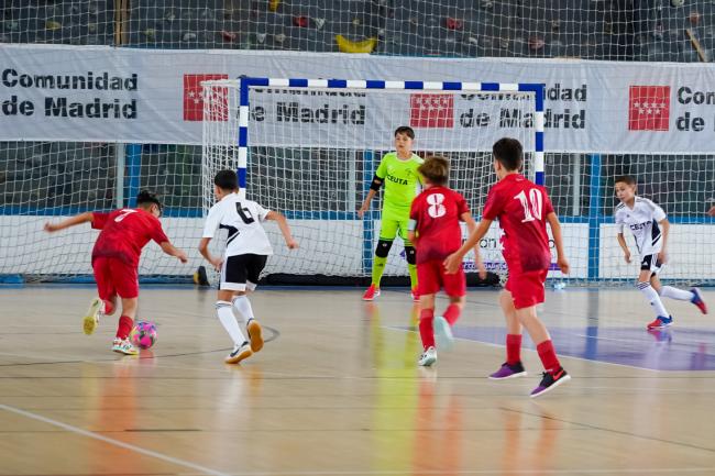 Imagen de uno de los partidos de la selección femenina de la Comunidad de Madrid