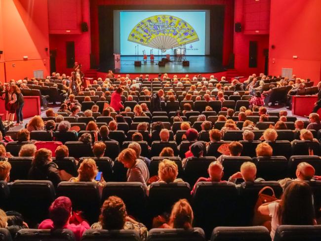 Lleno en los espectáculos celebrados en el Teatro Municipal José Mª Rodero