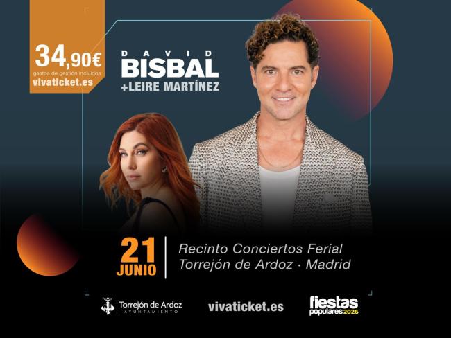 Leire Martínez, una de las voces más reconocibles y queridas de la música en español, actuará el domingo 21 de junio en el mismo concierto de David Bisbal, abriendo este conciertazo