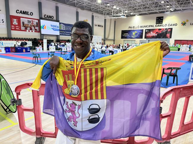Ángel Abeso, subcampeón de España