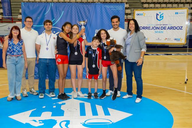 Voley Copa Alevin 2º UCAM Azul 
