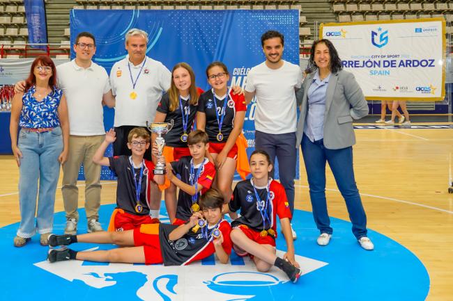 Voley Copa Alevin 1º UCAM Negro 