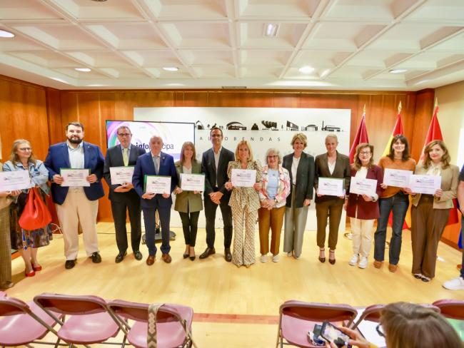 Entrega de diplomas del Sello Infoparticipa