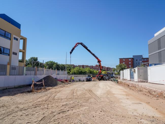 El nuevo paso subterráneo bajo las vías del tren entre la avenida Constitución y Cañada-Mancha Amarilla discurrirá entre el Palacio de Justicia y la UCAM