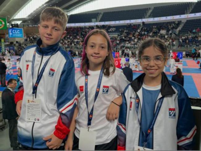 Participantes en el Campeonato de España infantil