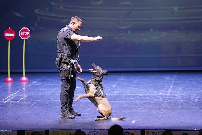 Demostración de la Unidad Canina